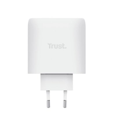 Trust Ładowarka biała MAXO GaN 65W 3xUSB-C 1xUSB-A