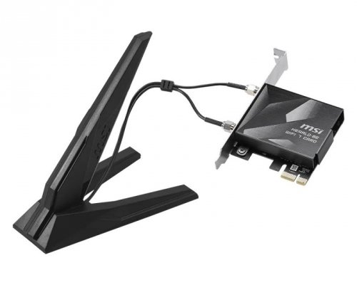 MSI Karta sieciowa Herald BE9400 WiFi 7 PCIe