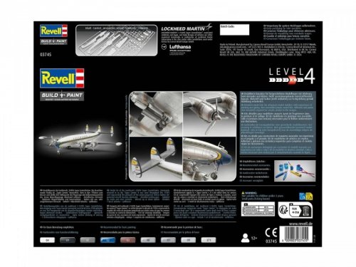 Revell Model plastikowy Lockheed L.1049G Super Constellation Lufthansa