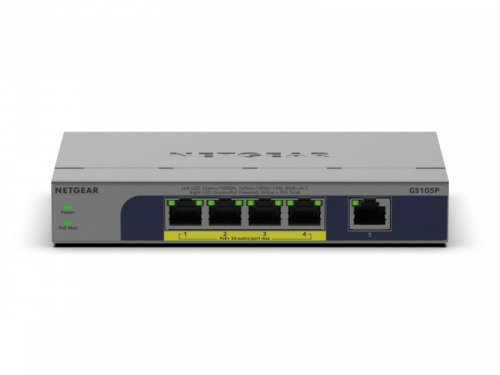 Netgear Przełącznik niezarządzalny 5 portów Gigabit Ethernet W/POE+