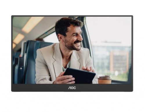 AOC Monitor 16T20E2 15.6 cala IPS Mini HDMI USB-C Głośniki