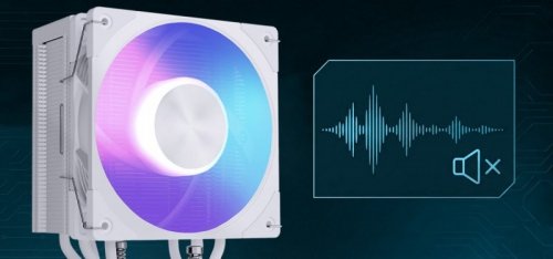 MODECOM Chłodzenie powietrzne Volcano 0C T201 ARGB 120 białe