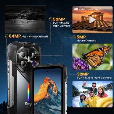 Fossibot Smartfon F113 gray