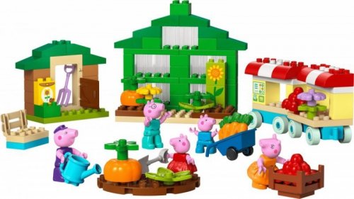 LEGO Klocki DUPLO Peppa Pig 10461 Ogród i szklarnia Dziadka świnki