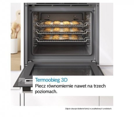 Bosch Piekarnik pyroliza  HBA571BB4  czarny