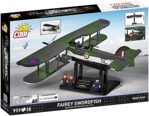 Cobi Klocki Klocki  Fairey Swordfish - Executive Edition 959 klocków