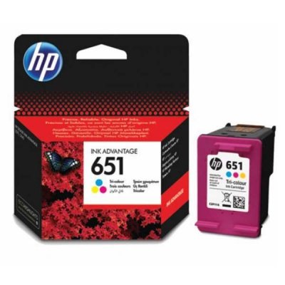 HP Inc. Tusz nr 651 Tri-colour C2P11AE