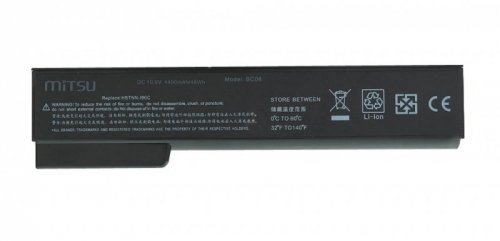 Mitsu Bateria do HP EliteBook 8460p, 8460w 4400 mAh (48 Wh) 10.8 - 11.1 Volt