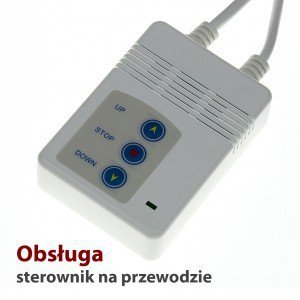 ART Ekran elektryczny 4:3 100 cali 203x152cm z pilotem FS-100