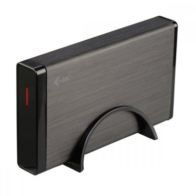 i-tec MYSAFE Advanced 3,5 cali USB 3.0 Obudowa zewnętrzna na dyski  HDD i SSD SATA I II III czarna aluminiowa