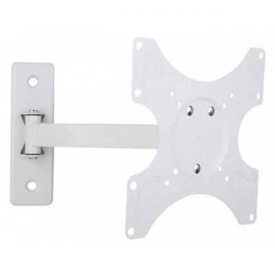 Techly Uchwyt ścienny LCD/LED 19-37cali 25kg regulowany, biały