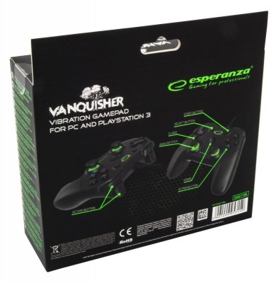 Esperanza GAMEPAD PC/PS 3 USB VANQUISHER
