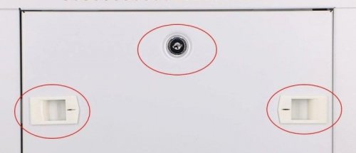 Extralink Szafka wisząca rack 4U 600x450 szara szklane drzwi