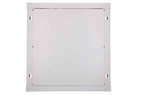 Extralink Szafka wisząca rack 12U 600x600 szara szklane drzwi