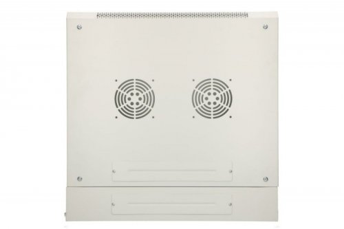 Extralink Szafka wisząca rack 12U 600x600 szara dwusekcyjna