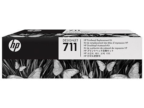 HP Inc. Zestaw zamiennej głowicy drukującej 711 C1Q10A