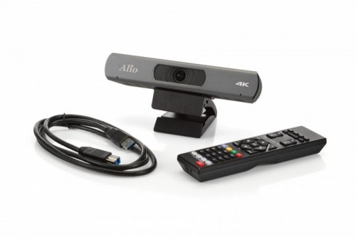 Alio 4K120 Kamera 4K do wideokonferencji | automatyczne kadrowanie uczestników | 2 mikrofony | 8x zoom | kąt widzenia 120° |pilo