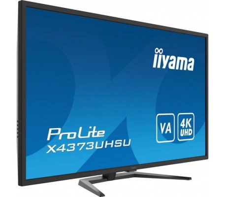 Monitor Digital Signage Iiyama 43 cale X4373UHSU-B1 4K, VA, 2xHDMI, DP, mDP, 3ms, 2x7W, USBx4
