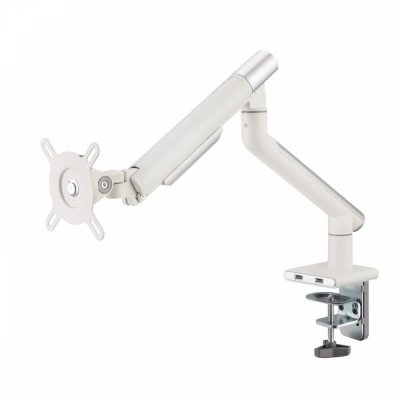  uchwyt mocowanie B-Tech Btech ART Uchwyt biurkowy gazowy do 1 monitora LED/LCD 17-32&quot; L-19GD 2-9kg 2xUSB 3.0 Premium Aluminiowy