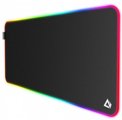 AUKEY KM-P7 RGB XXL gamingowa podkładka pod mysz i klawiaturę | 900x400x4mm | wodoodporna | gumowany spód | aplikacja G-aim Cont