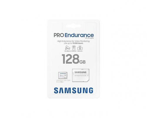 Samsung Karta pamięci microSD MB-MJ128KA/EU Pro Endurance 128GB + Adapter