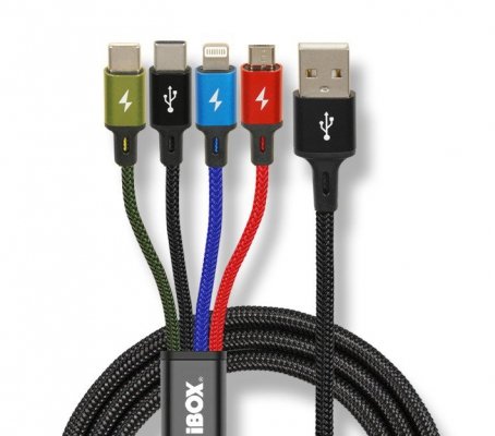 iBOX Kabel Multi USB 4w1