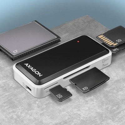 AXAGON Zewnętrzny mini czytnik CRE-X1, 5-slot ALL-IN-One