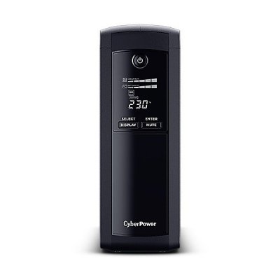CyberPower Zasilacz awaryjny VP1200ELCD-FR 1200VA / 720W / 5xFR / AVR / LCD / RJ45