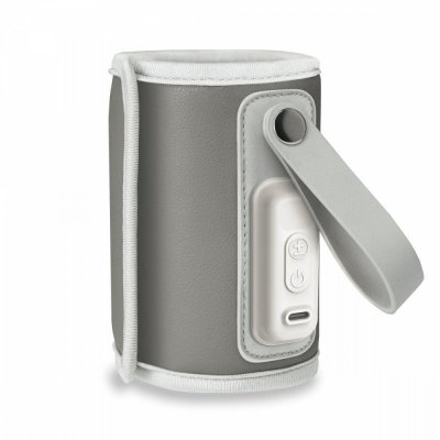 Lionelo Podgrzewacz do butelek Thermup Go Grey srebrny