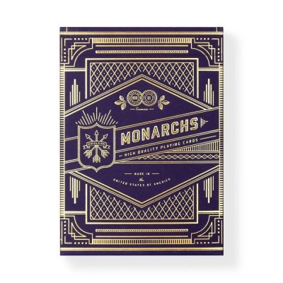 Bicycle Karty Monarchs Purple