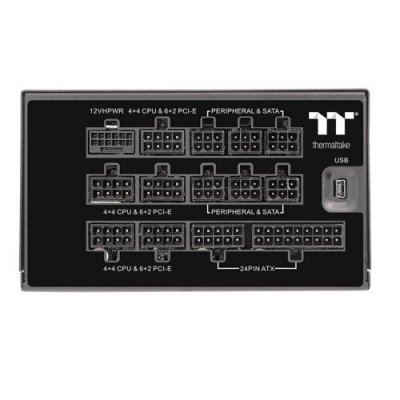 Thermaltake zasilacz - Toughpower iRGB digital 1250W F modular Titanium 14cm  Gen5