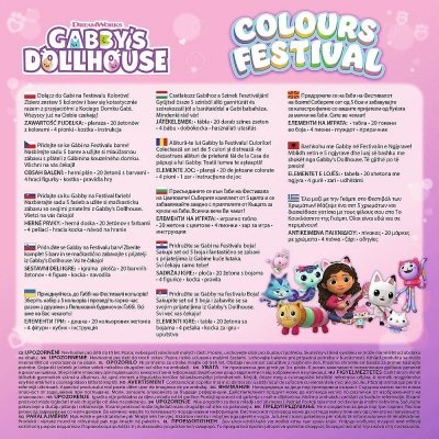 Trefl Gra Colours Festival Koci Domek Gabi (Gabbys Dollhouse)