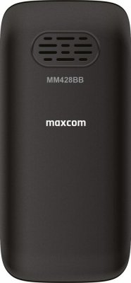 Maxcom Telefon MM428L BB POLIPHONE/duże przyciski