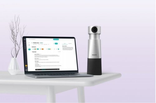 Philips Przenośny mikrofon i kamera 4K, nagrywanie dźwięku 360 stopni