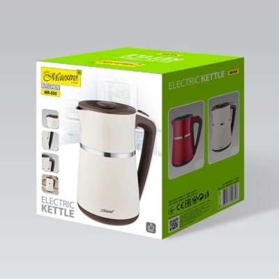 Feel-Maestro Czajnik elektryczny 1,7l  2200W  MR-030-BEIGE
