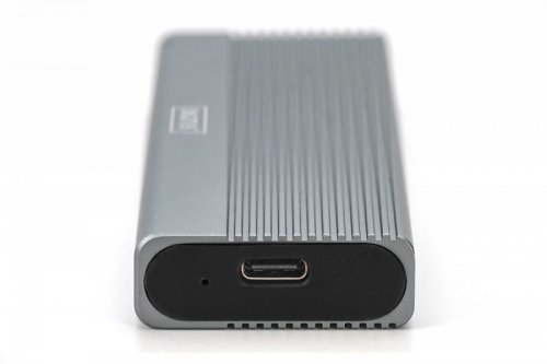 Digitus Obudowa USB 3.1 Typ C na dysk SSD M.2 NVMe 10 Gbps aluminiowa, beznarzędziowa