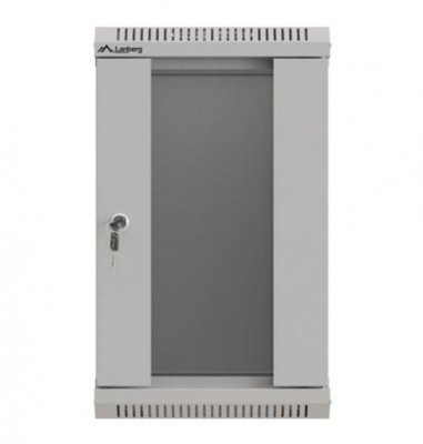 Lanberg Szafa instalacyjna rack wisząca 10 cali 9U 300x300 szara