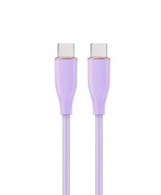 Gembird Kabel USB C(M) do USB C(M) 1.5M fioletowy