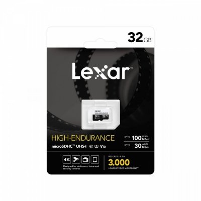 Lexar Karta microSD 32GB C10 A1 U1 V10 100/30MB/s CL10 adapter
