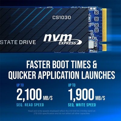 PNY Dysk SSD 2TB M.2 2280 PCIe CS1030 M280CS1030-2TB-RB