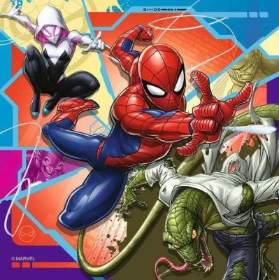 Ravensburger Polska Puzzle 3x49 elementów Spiderman