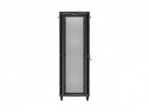 Lanberg Szafa instalacyjna rack stojąca 19 cali 47U 800x800 drzwi perforowane LCD czarna (Flat pack)