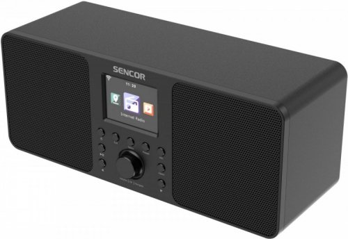 Sencor Radio Internetowe  Moc 2x10W,WiFi,FM,DAB+,USB, wys.LCD
