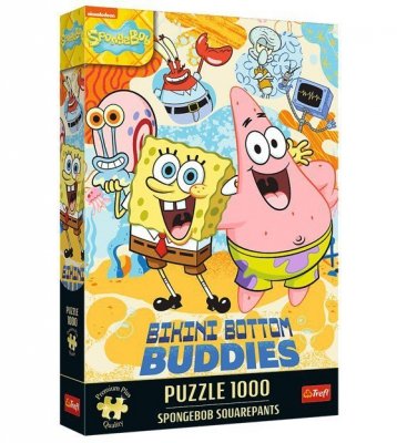 Trefl Puzzle 1000 elementów SpongeBob  Kanciastoporty