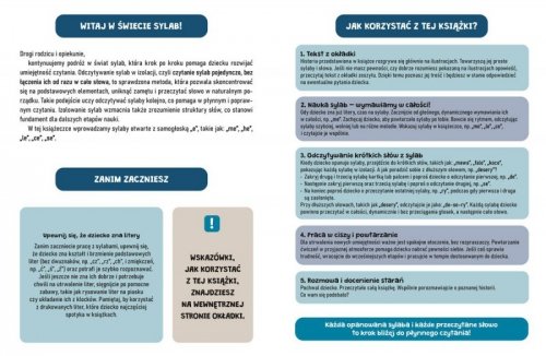 Nasza księgarnia Książeczki Sylaby i słowa. Łatwa nauka czytania - zestaw 20 książek