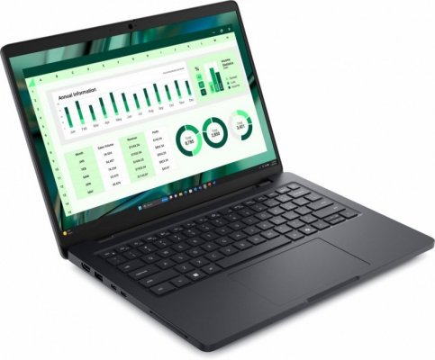 Dell Stacja robocza Dell Pro Max 14 MC14250 Win 11 Pro U7 255H/16GB/512GB Gen4/14.0 FHD+/UMA GPU/FgrPr&SmtCd/FHD/IR Cam/Mic/WLAN + BT/Backlit Kb/4 Cell/3PS