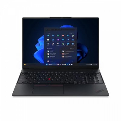 Lenovo Laptop ThinkPad E16 G3 21SR0070PB W11Pro Ultra 5 225U/16GB/512GB/INT/16.0 WUXGA/Black/1YR Premier Support + CO2 Offset