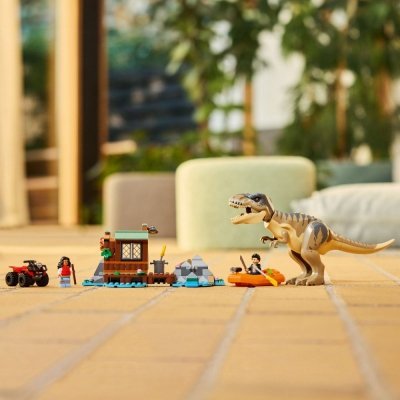 LEGO Klocki Jurassic World 76975 Ucieczka rzeką przed tyranozaurem
