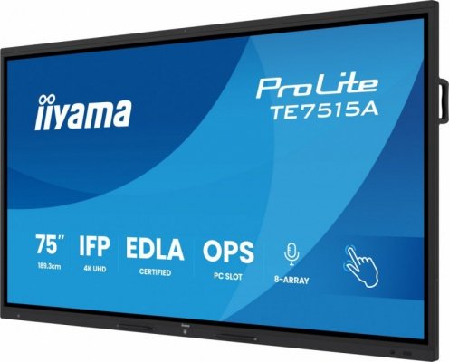 IIYAMA Monitor interaktywny 75 cali TE7515A-B1AG 