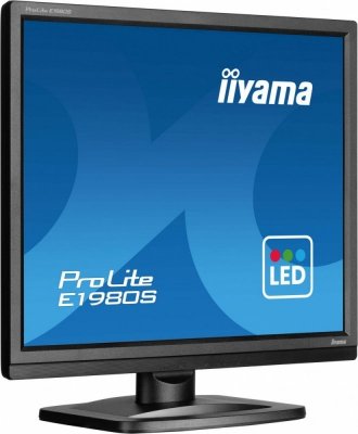 IIYAMA Monitor komputerowy  19 cali E1980S-B1 HDMI DP 250cd 3ms